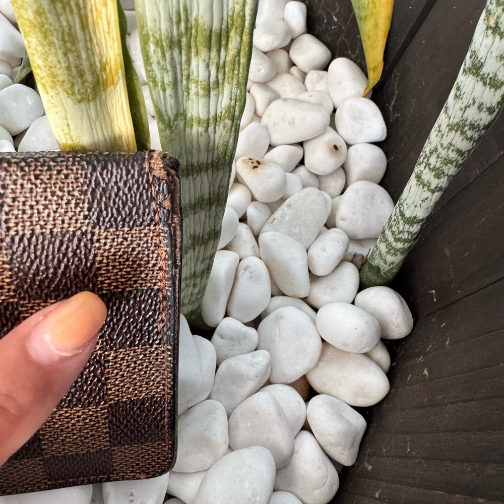 Louis Vuitton Damier Ebene Long Wallet – Authentic, Made in France, Rehab - Picture 5 of 13